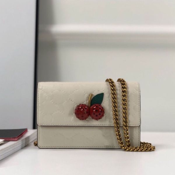 women bag wallet dark grain simple personality girl cherry chain single shoulder diagonal straddle bag ing
women bag wallet dark grain simple personality girl cherry chain single shoulder diagonal straddle bag ing