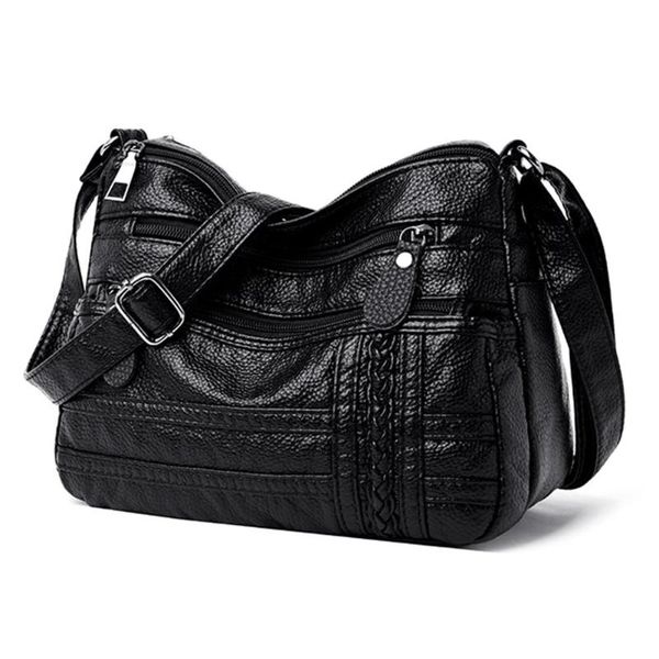 solid color pu leather shoulder sling bag for women soft purse large messenger handbag elegant shopping ladies crossbody bags
solid color pu leather shoulder sling bag for women soft purse large messenger handbag elegant shopping ladies crossbody bags