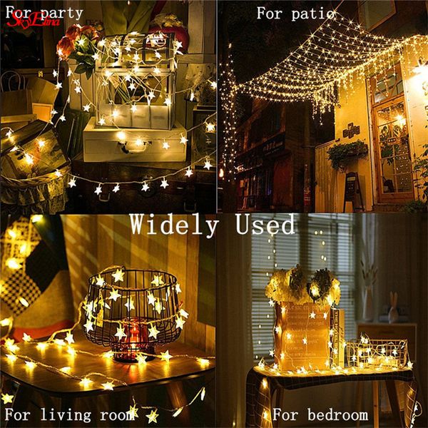 1.5m/10led christmas garlands lights star string lightschristmas net lights fairy party garden wedding decoration 6zmm253
1.5m/10led christmas garlands lights star string lightschristmas net lights fairy party garden wedding decoration 6zmm253