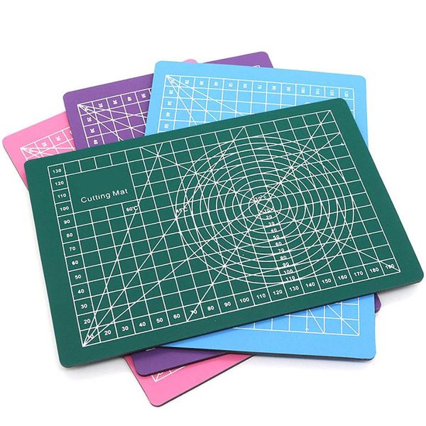 a5 grid lines pvc double sided self healing cutting mat patchwork diy craft tool
a5 grid lines pvc double sided self healing cutting mat patchwork diy craft tool