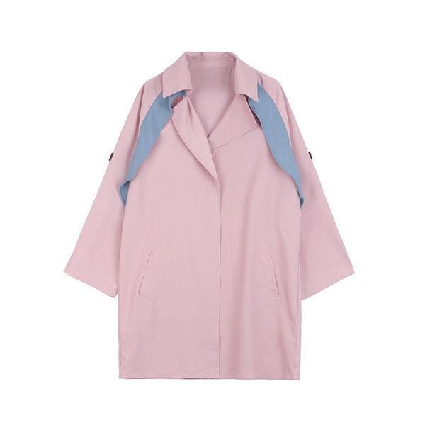 2019 spring new han fan wild shirt large size loose windbreaker women's fashion cardigan thin coat w367, Tan;black
2019 spring new han fan wild shirt large size loose windbreaker women's fashion cardigan thin coat w367, Tan;black