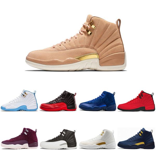 vachetta tan 12 basketball shoes 12s xii melo flu game deep royal bulls bordeaux michigan athletic sports sneakers size 8-13, Black
vachetta tan 12 basketball shoes 12s xii melo flu game deep royal bulls bordeaux michigan athletic sports sneakers size 8-13, Black
