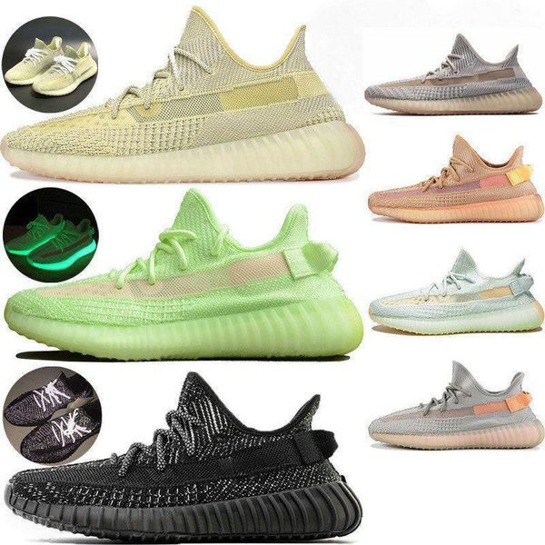 2020 new men casual shoes static reflective sesame zebra static cream white black bred shoes women fashion shoes