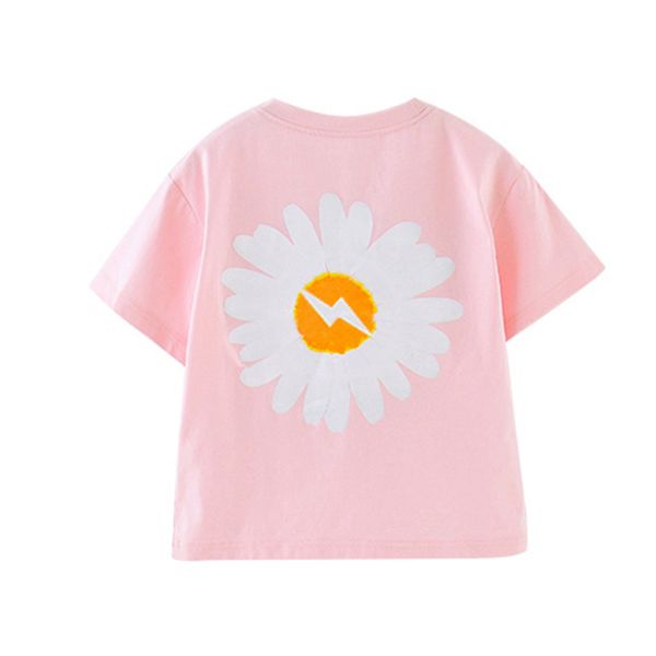 children flower t-shirts for girls clothing summer short sleeve tees for kids cotton casual clothes pullover o-neck t-shirt, Blue
children flower t-shirts for girls clothing summer short sleeve tees for kids cotton casual clothes pullover o-neck t-shirt, Blue