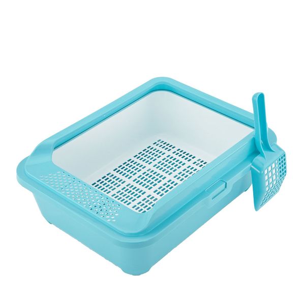 double layer anti-outside splashes toilet pet supplies semi-enclosed litter box toilet cat litter basin pine tofu sand
double layer anti-outside splashes toilet pet supplies semi-enclosed litter box toilet cat litter basin pine tofu sand