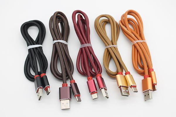 2.4a type c cables alloy shell leather usb to type-c fast charging data cable cord via dhl 500+
2.4a type c cables alloy shell leather usb to type-c fast charging data cable cord via dhl 500+