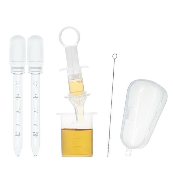 use it as a water and juice feeder baby feeder made of grade and silica gel