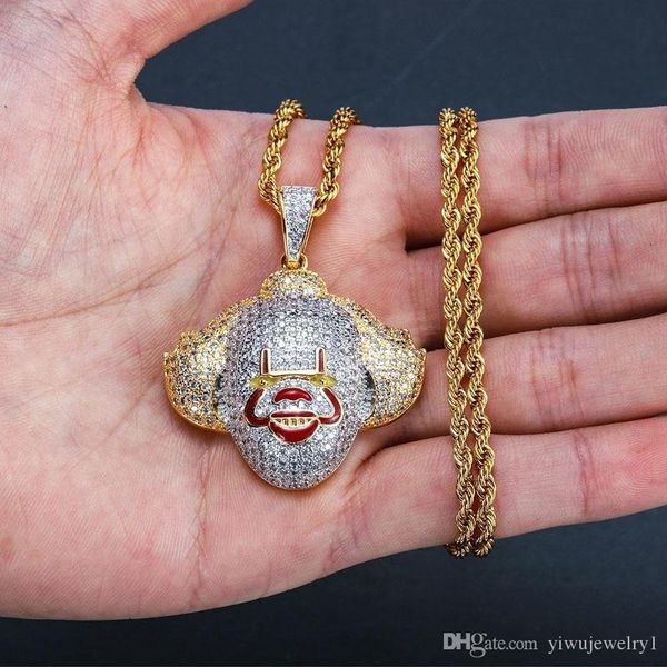 personalized hip hop pendant necklace iced out bling cubic zircon gold necklace hip hop men women charm jewelry, Silver
personalized hip hop pendant necklace iced out bling cubic zircon gold necklace hip hop men women charm jewelry, Silver