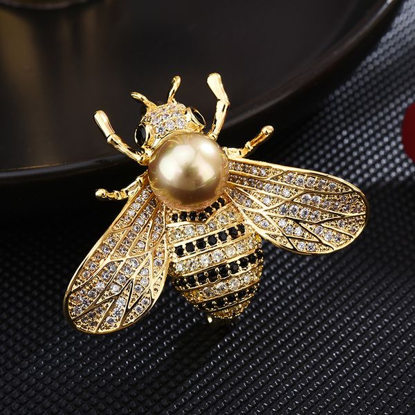 bees high-end jewelry brooch anti-exposure korean-style women brooch pin luxury clothing accessories, Gray
bees high-end jewelry brooch anti-exposure korean-style women brooch pin luxury clothing accessories, Gray