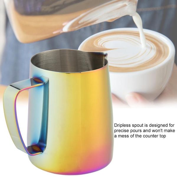 new 350ml stainless steel coffee cup mug beautiful milk frothing pitcher for latte milk jugs n
new 350ml stainless steel coffee cup mug beautiful milk frothing pitcher for latte milk jugs n