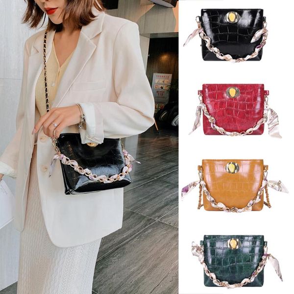 stone pattern pu leather messenger bags women silk scarf decor shoulder fashion one-shoulder square ladies crossbodyhandbag
stone pattern pu leather messenger bags women silk scarf decor shoulder fashion one-shoulder square ladies crossbodyhandbag