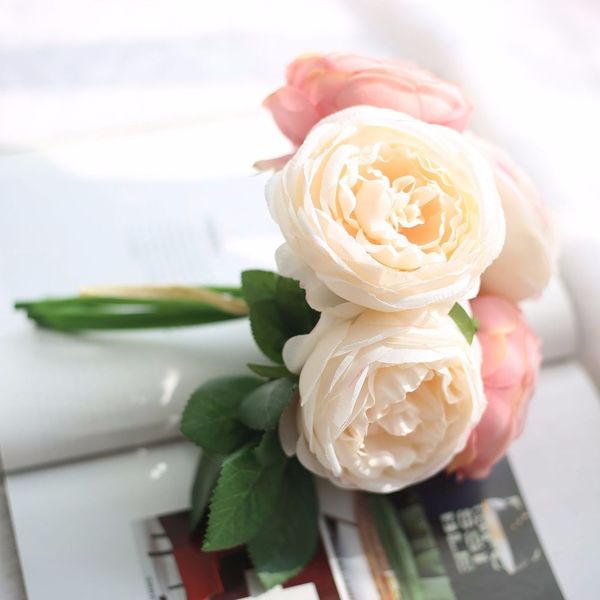 5 heads artificial round rose flowers wedding bouquet party home decorative diy rose flowers bouquet home decoration
5 heads artificial round rose flowers wedding bouquet party home decorative diy rose flowers bouquet home decoration