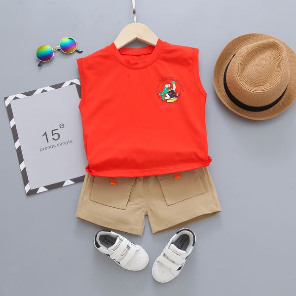 2pcs newborn toddler infant kids baby boy clothes sets summer sleeveless vest pants handsome clothing set, White
2pcs newborn toddler infant kids baby boy clothes sets summer sleeveless vest pants handsome clothing set, White