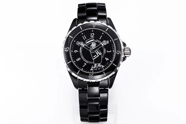 automatic mechanical chain movement diameter 38mm precision ceramics with steel case sapphire mirror star same women watch, Slivery;brown
automatic mechanical chain movement diameter 38mm precision ceramics with steel case sapphire mirror star same women watch, Slivery;brown