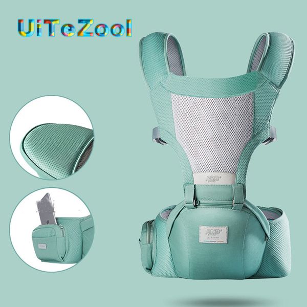 Uitezool Ergonomic Baby Carrier Kangaroo Backpack Sling For Newborns Baby Hipseat Carrier Front Facing Wrap Holder