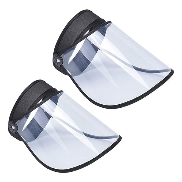2pc transparent reusable face protective cap sunscreen anti-spray saliva hat dust-proof and oil-proof
2pc transparent reusable face protective cap sunscreen anti-spray saliva hat dust-proof and oil-proof