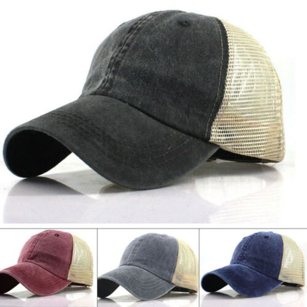 vintage baseball cap men adjustable distressed trucker snapback hat unisex, Blue;gray
vintage baseball cap men adjustable distressed trucker snapback hat unisex, Blue;gray