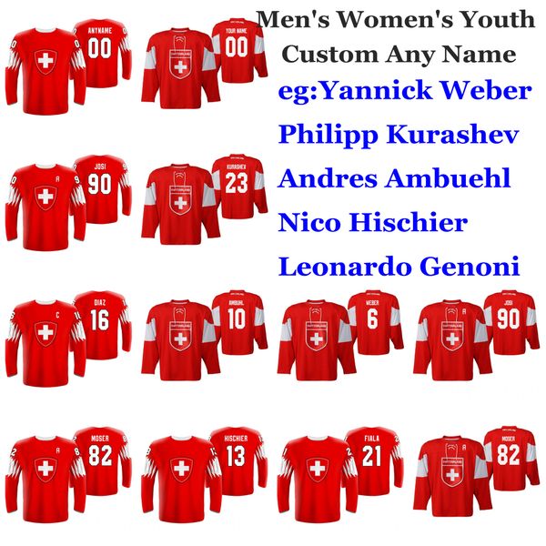 switzerland 2019 iihf world championship hockey jerseys genazzi jersey robert mayer michael fora gaetan haas praplan custom stitched, Black;red
switzerland 2019 iihf world championship hockey jerseys genazzi jersey robert mayer michael fora gaetan haas praplan custom stitched, Black;red