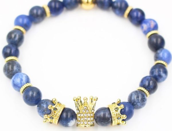 8mm yc2 2 gold silver copper cz zircon cubic zirconia elastic adjusted charm reiki buddha nature stone crown bracelet, Black
8mm yc2 2 gold silver copper cz zircon cubic zirconia elastic adjusted charm reiki buddha nature stone crown bracelet, Black