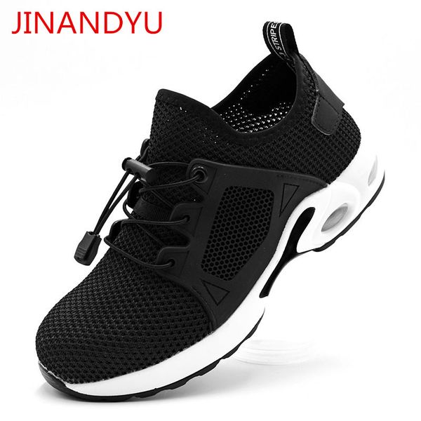 summer lightweight new safety shoes men's breathable work shoes shatterproof puncture proof soft soles comfortable safety boots, Black
summer lightweight new safety shoes men's breathable work shoes shatterproof puncture proof soft soles comfortable safety boots, Black