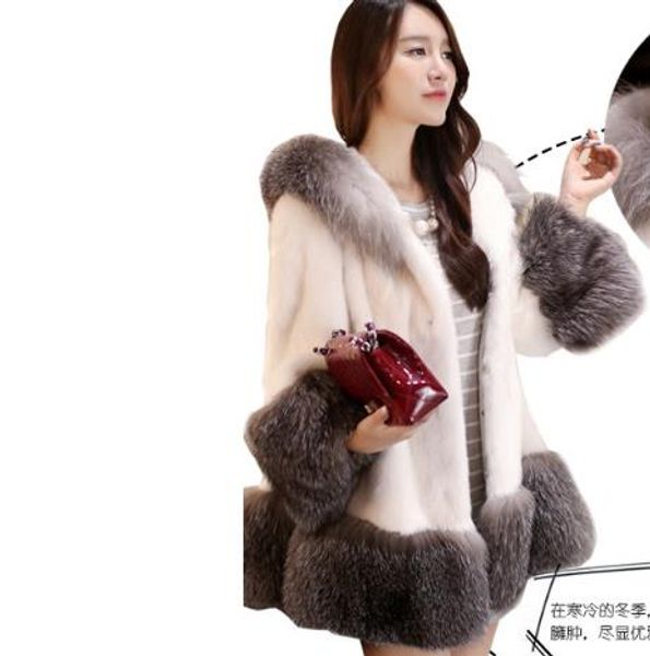 vetement 2019 winter women's faux fur jacket artificial fur overcoat fluffy coat femme plus size fluffy fake outwear z91, Black
vetement 2019 winter women's faux fur jacket artificial fur overcoat fluffy coat femme plus size fluffy fake outwear z91, Black
