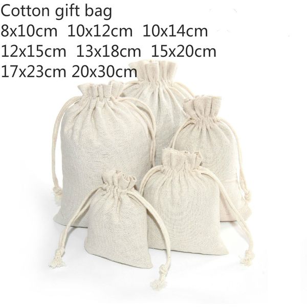 10pcs/lot 8 sizes linen cotton bag cosmetics gifts jewelry packaging bags cute drawstring candy bag wedding party packaging bags
10pcs/lot 8 sizes linen cotton bag cosmetics gifts jewelry packaging bags cute drawstring candy bag wedding party packaging bags