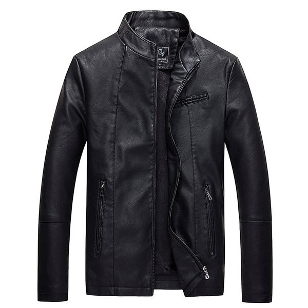 2018 spring clothing new style-perennial goods korean-style slim fit stand collar leather coat men's leather jacket coat men's w, Black
2018 spring clothing new style-perennial goods korean-style slim fit stand collar leather coat men's leather jacket coat men's w, Black