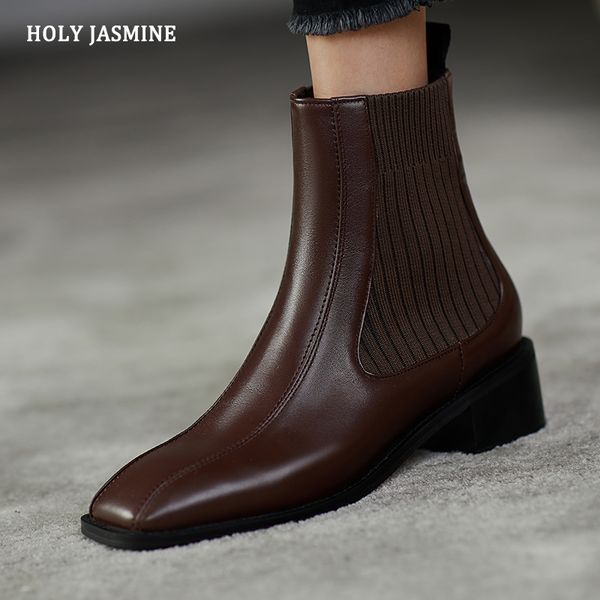 2020 new women ankle boots genuine leather feet length ankle boots for women leather stitching online celebrity, Black
2020 new women ankle boots genuine leather feet length ankle boots for women leather stitching online celebrity, Black