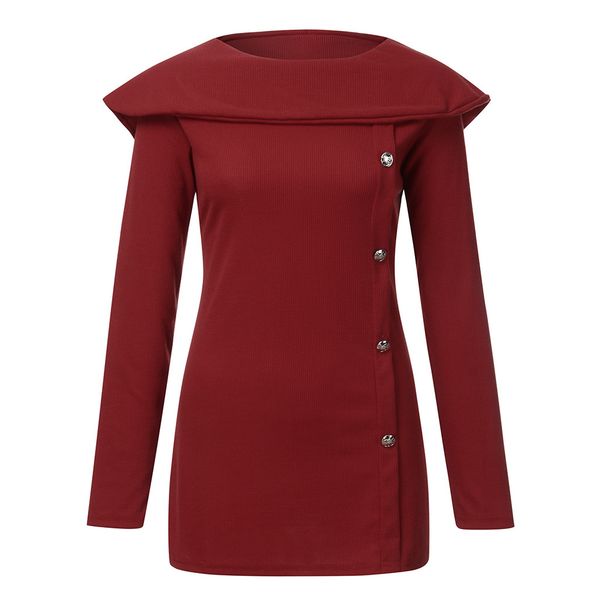 fashion ruffled tunic blouse buttons casual autumn winter ladies loose solid female women long sleeve shirt blusas pullover, White
fashion ruffled tunic blouse buttons casual autumn winter ladies loose solid female women long sleeve shirt blusas pullover, White