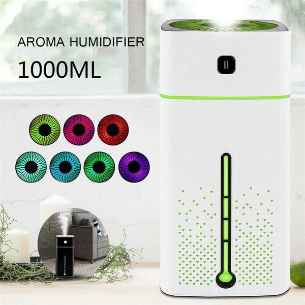 1000 мл usb ароматический диффузор ультразвуковой увлажнитель воздуха с ночником humidificador диффузор туман для домашнего очистителя возду
1000 мл usb ароматический диффузор ультразвуковой увлажнитель воздуха с ночником humidificador диффузор туман для домашнего очистителя возду