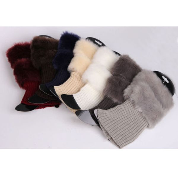 women lady winter fur knit boots socks legs warmers warm knitted boot cuffs ers boot socks, Black;white
women lady winter fur knit boots socks legs warmers warm knitted boot cuffs ers boot socks, Black;white
