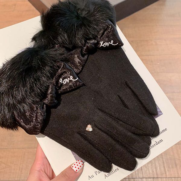 gloves winter women wool bowknot full finger mittens invierno guantes luvas mujer handschoenen female eldiven gift wholesale, Blue;gray
gloves winter women wool bowknot full finger mittens invierno guantes luvas mujer handschoenen female eldiven gift wholesale, Blue;gray