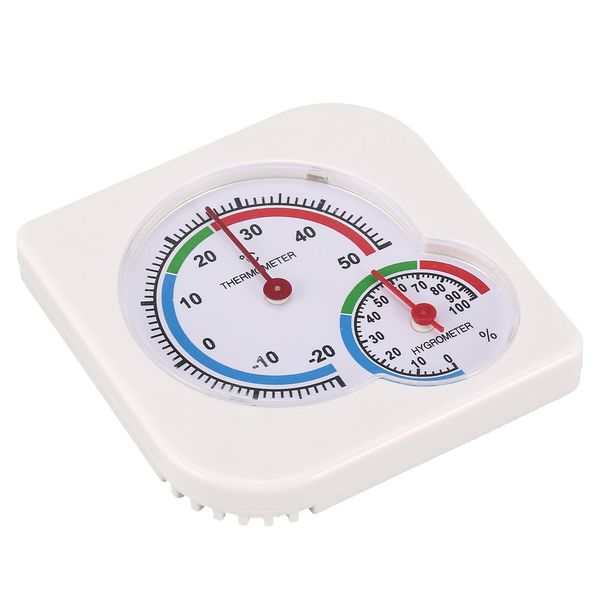 2 in 1 thermometer hygrometer clock-shaped temperature humidity meter gauge mini round wall-mounted measuring tool 
2 in 1 thermometer hygrometer clock-shaped temperature humidity meter gauge mini round wall-mounted measuring tool