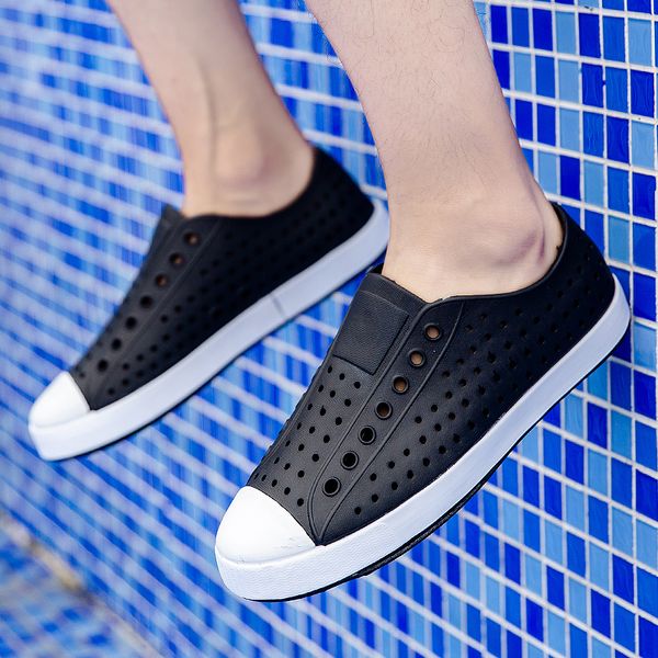 summer lightweight men sandals breathable slip on sandalias hombre casual shoes men and women outdoor 2020 erkek sandalet unisex, Black
summer lightweight men sandals breathable slip on sandalias hombre casual shoes men and women outdoor 2020 erkek sandalet unisex, Black