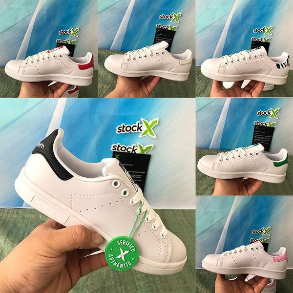 with stockx stan smith mens womens casual shoes white pink lush red running sneakers comfortable ballet flats outdoor trainers 
with stockx stan smith mens womens casual shoes white pink lush red running sneakers comfortable ballet flats outdoor trainers