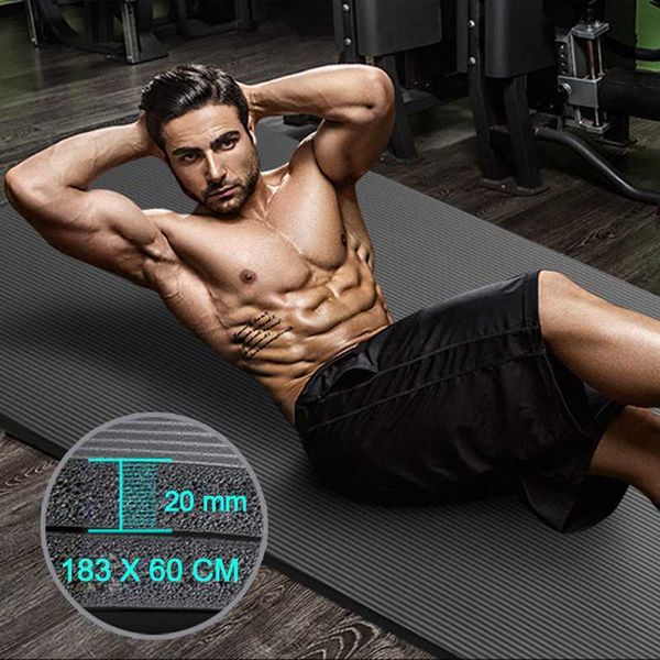yoga mats mat 183*60cm thickness 10-20mm non-slip tasteless fitness tapete esterilla pilates home exercises gym sport pad
yoga mats mat 183*60cm thickness 10-20mm non-slip tasteless fitness tapete esterilla pilates home exercises gym sport pad