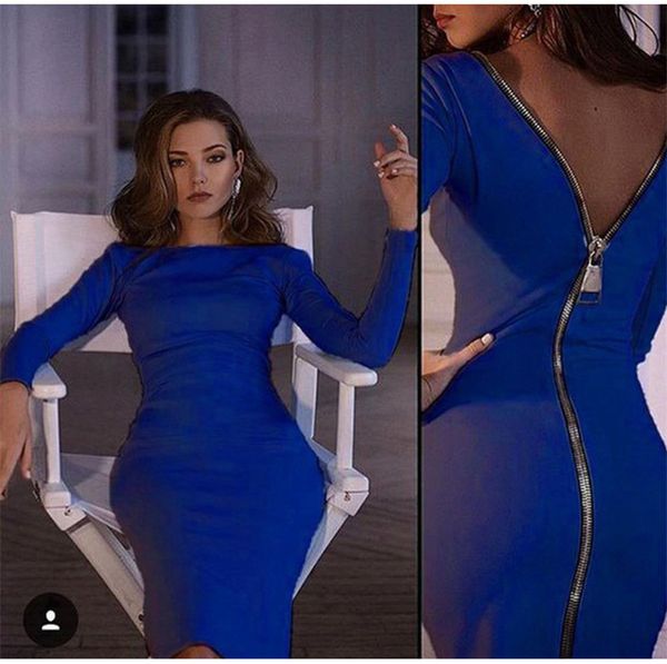 womens designer dresses club and party backless bodycon dress fashion slim long sleeve plus size women dress, Black;gray
womens designer dresses club and party backless bodycon dress fashion slim long sleeve plus size women dress, Black;gray