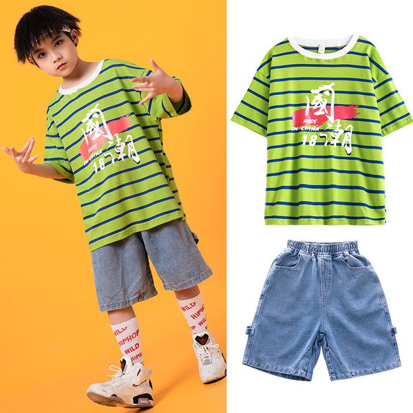 boys hip-hop street dance clothing summer loose short-sleeved shorts suit jazz dance costumes children's rave clothes dqs4376, Black;red
boys hip-hop street dance clothing summer loose short-sleeved shorts suit jazz dance costumes children's rave clothes dqs4376, Black;red