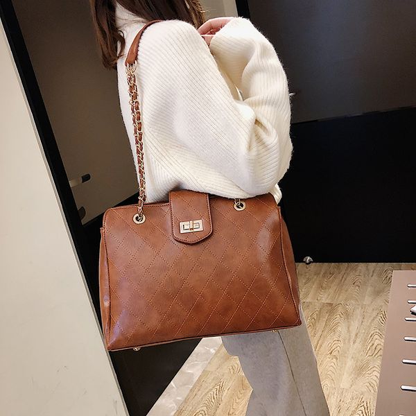 fashion lattice women bag vintage bag leather handbags ladies retro shoulder crossbody bags for women messenger bags sac a main
fashion lattice women bag vintage bag leather handbags ladies retro shoulder crossbody bags for women messenger bags sac a main