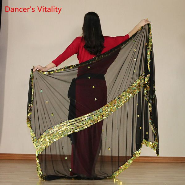 new belly dance heavy gauze towel sequined gauze throwing garn dance hand yarn, Black;red
new belly dance heavy gauze towel sequined gauze throwing garn dance hand yarn, Black;red