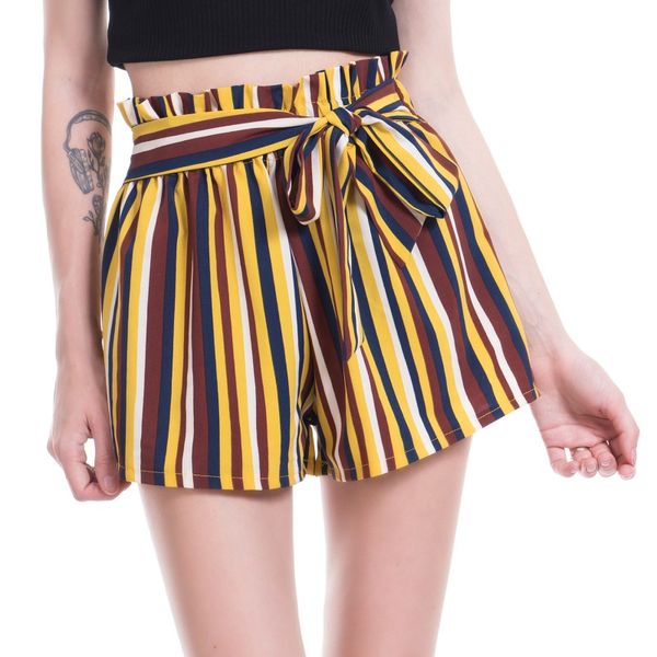 women's summer casual comfortable pants shorts elastic waist wide leg shorts women's clothing, White;black
women's summer casual comfortable pants shorts elastic waist wide leg shorts women's clothing, White;black