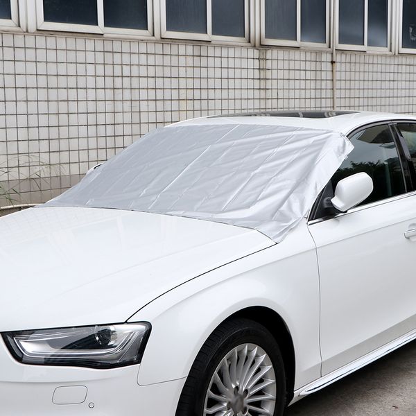 universal 210x120cm polyester car snow cover magnet windshield cover sun shield ice frost front windshield protecter 
universal 210x120cm polyester car snow cover magnet windshield cover sun shield ice frost front windshield protecter