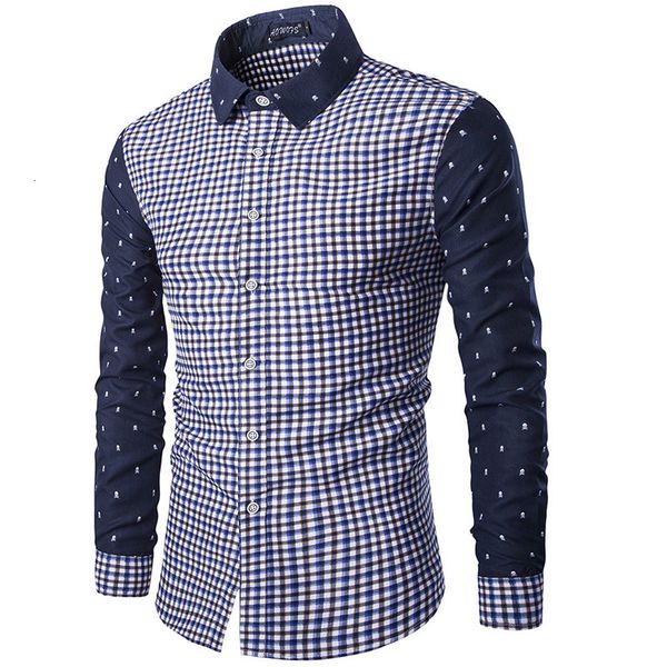 fashion skull sleeve patchwork plaided men's shirts full sleeve -3xl casual young man slim fit uk boy clothes wholesale, White;black
fashion skull sleeve patchwork plaided men's shirts full sleeve -3xl casual young man slim fit uk boy clothes wholesale, White;black
