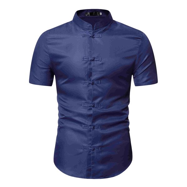 men's casual shirts mens hipster chinese style mandarin collar dress shirt summer short sleeve men work business chemise homme, White;black
men's casual shirts mens hipster chinese style mandarin collar dress shirt summer short sleeve men work business chemise homme, White;black