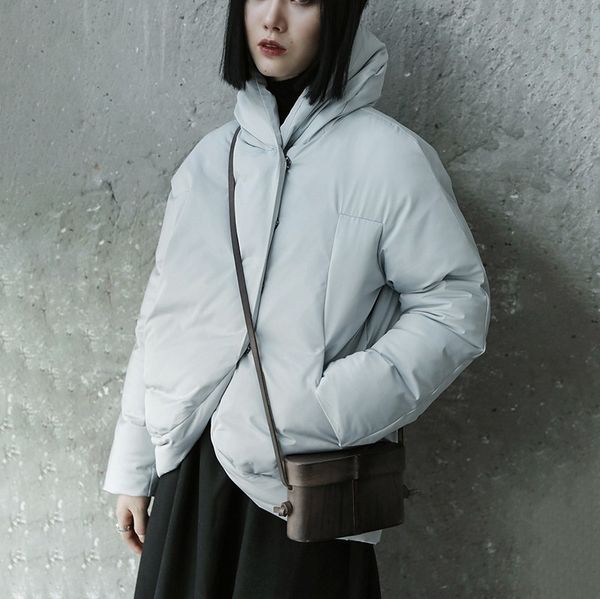 loose gray big size short cotton-padded coat long sleeve loose fit women parkas fashion tide new autumn winter 2020 jl290, Black
loose gray big size short cotton-padded coat long sleeve loose fit women parkas fashion tide new autumn winter 2020 jl290, Black