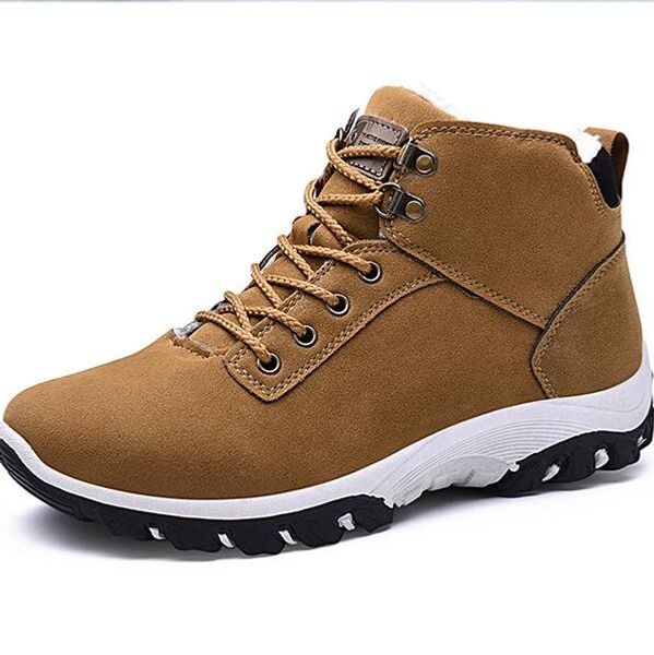 australia winter warm plus velvet wgg snow boots waterproof non-slip men's cotton shoes high to help martin cotton boots, Black
australia winter warm plus velvet wgg snow boots waterproof non-slip men's cotton shoes high to help martin cotton boots, Black