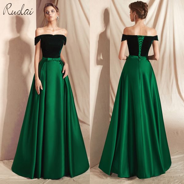 elegant velvet evening dress 2018 off-shoulder floor length evening gown women dresses long vestidos de fiesta, White;black
elegant velvet evening dress 2018 off-shoulder floor length evening gown women dresses long vestidos de fiesta, White;black
