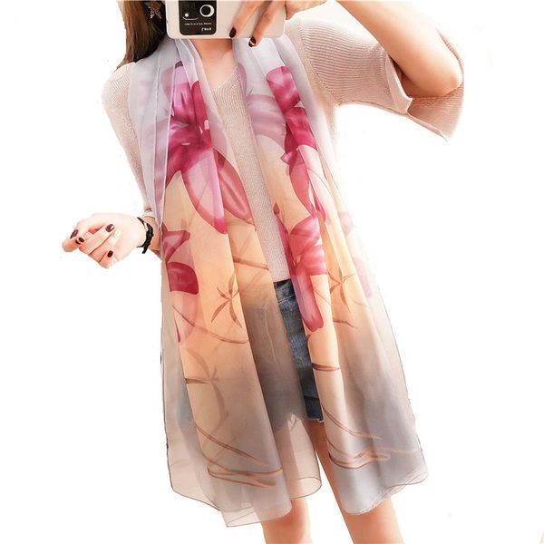 2019 spring and summer female sunscreen shawl scarves new korean printing large resort isn excellent wind sophie scarf 15, Blue;gray
2019 spring and summer female sunscreen shawl scarves new korean printing large resort isn excellent wind sophie scarf 15, Blue;gray