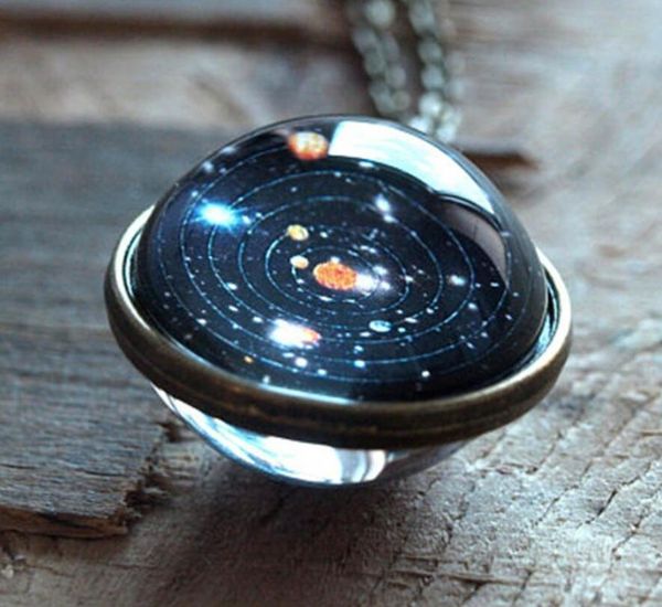 12pcs new solar system planet galaxy double side glass cosmic pattern pendant necklace chain man women necklace classic jewelry, Silver
12pcs new solar system planet galaxy double side glass cosmic pattern pendant necklace chain man women necklace classic jewelry, Silver