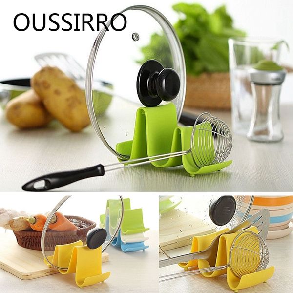 1pc plastic wave shape pan cover pot lids holder stand shell stove organizer kitchen soup spoon ladle rests storage racks
1pc plastic wave shape pan cover pot lids holder stand shell stove organizer kitchen soup spoon ladle rests storage racks